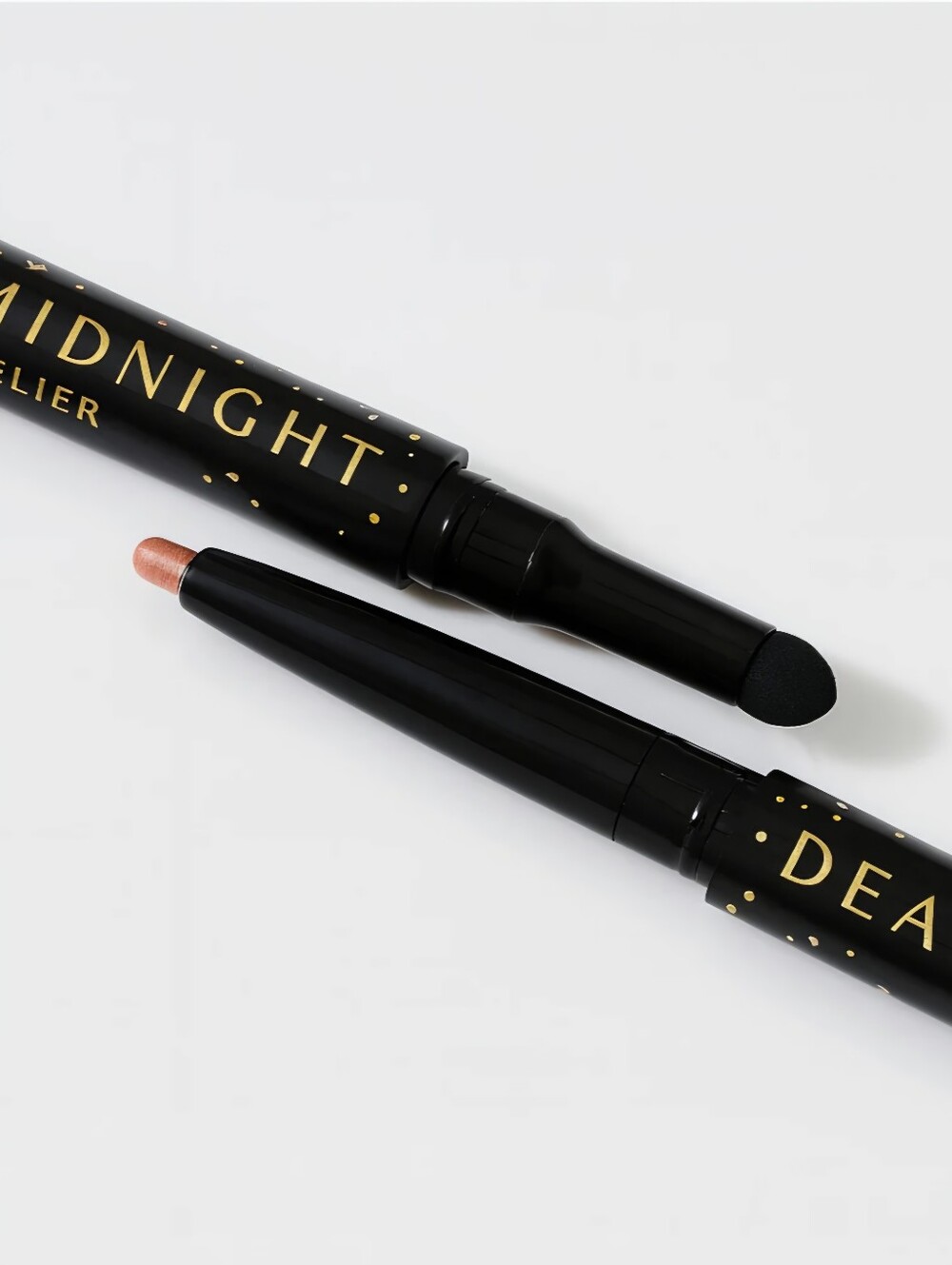 Dear Midnight Atelier Dual Ended Eyeshadow Stick & Blender Shade: Peach Bellini - Picture 2 of 7
